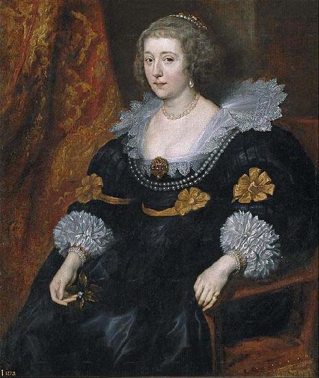 Anthony Van Dyck Portrat Amalies zu Solms-Braunfels oil painting image